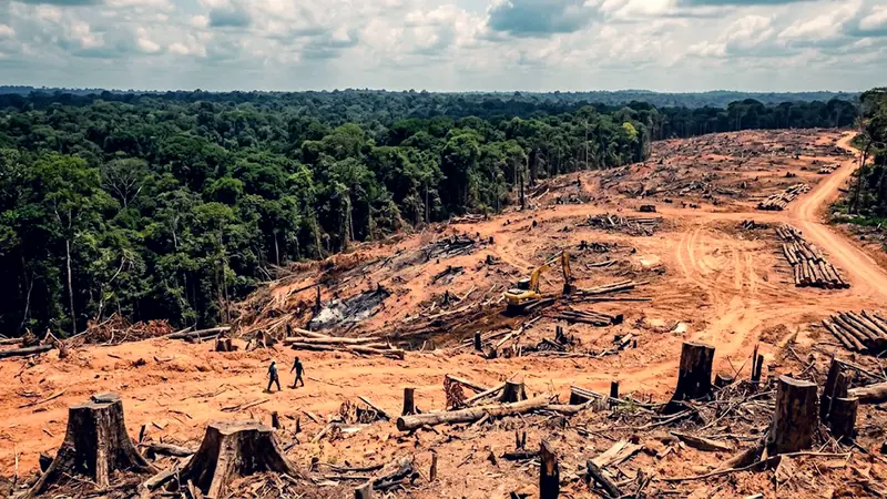 Amazon Deforestation at 17%: The Point of No Return Is Th... - Foto 1