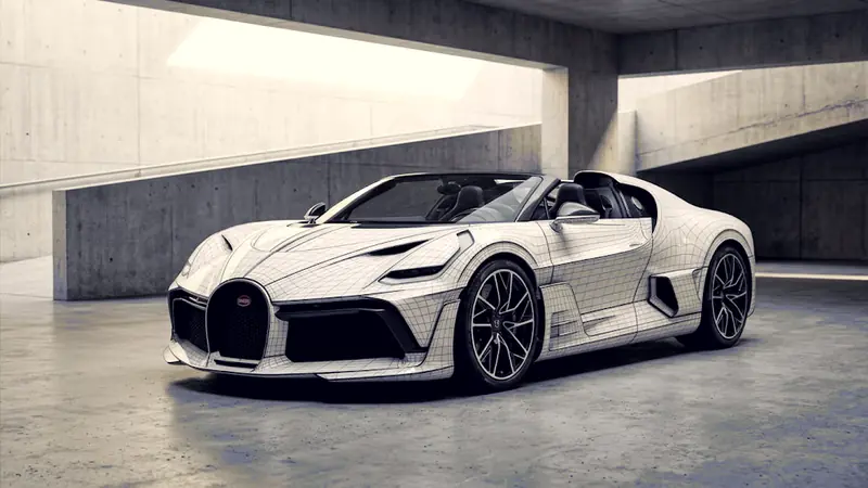 Bugatti W16 Mistral Blanc Éternel: Lời Vĩnh Biệt Động Cơ ... - Foto 1