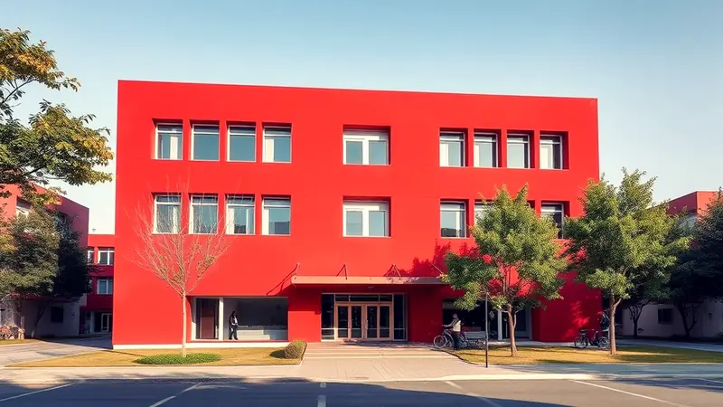 Centro de Innovación INES: Das rote Gebäude in Concepción - Foto 1