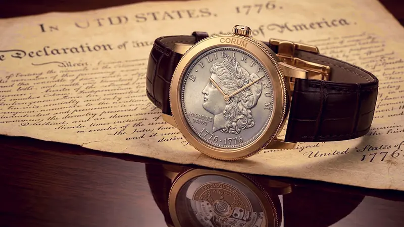 Corum Heritage Coin: l'Orologio per i 250 Anni USA - Foto 1