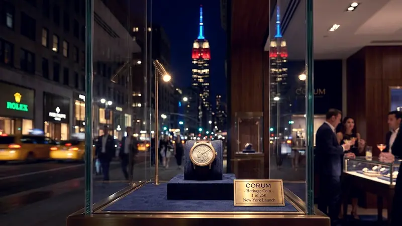 Corum Heritage Coin: l'Orologio per i 250 Anni USA - Foto 2