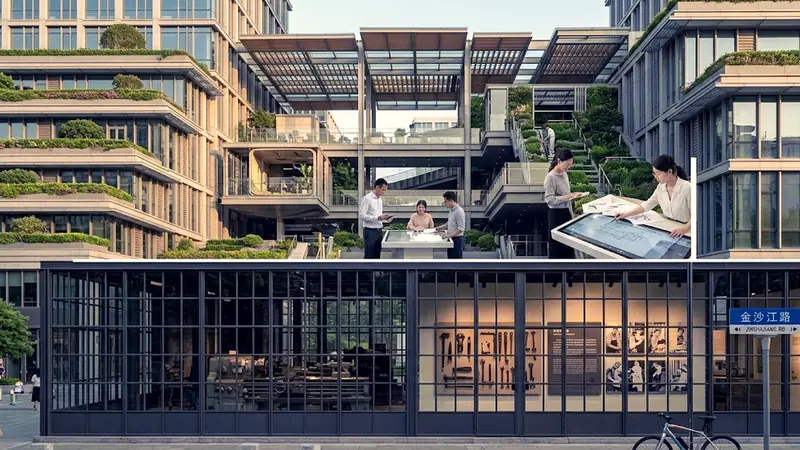 Foster + Partners a Shanghai: il masterplan bioclimatico ... - Foto 4