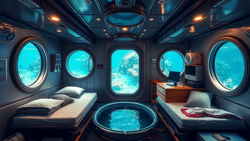 Hábitats Submarinos: Récords y Residencias de Lujo Bajo e... - Foto 1