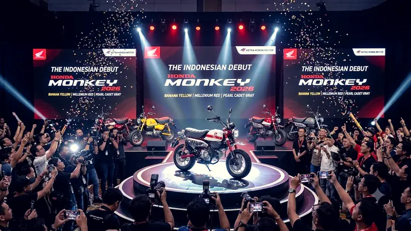 Honda Monkey 2026: Facelift und Positionierung im Vergleich - Foto 1