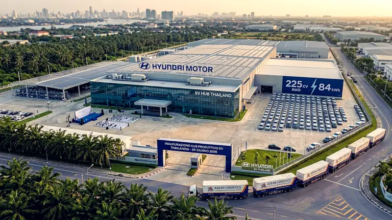 Hyundai Mở Trung Tâm EV Tại Thái Lan: IONIQ 5 N Line 2026... - Foto 1