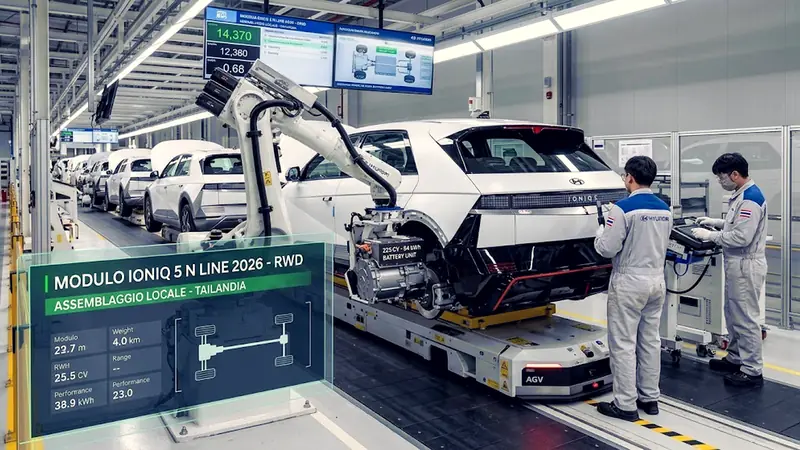 Hyundai Mở Trung Tâm EV Tại Thái Lan: IONIQ 5 N Line 2026... - Foto 2