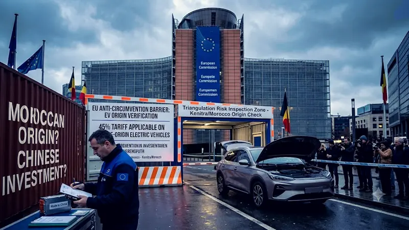 Marokko, China und Elektroautos: Brüssels Zoll-Alarm - Foto 1