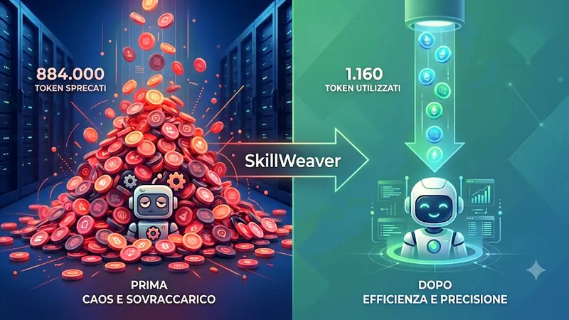 SkillWeaver: -99% Token e +50% Precisione negli Agenti AI - Foto 2