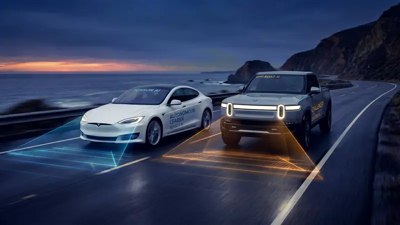 Tesla vs Rivian: Der Kampf um autonomes Fahren, der 2026 ... - Foto 4