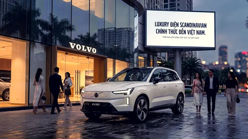 Volvo EX90 ed ES90 in Vietnam: lusso elettrico scandinavo... - Foto 1